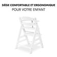 Chaise haute Alpha+ - Blanc HAUCK - 17