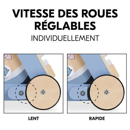 Chariot de marche éducatif Learn to walk - Bois HAUCK - 5