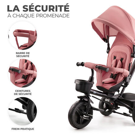 Tricycle Aveo - Rose pink KINDERKRAFT - 9