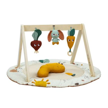 Tapis d'éveil Luxe Gymini avec arche en bois Garden of adventures TINY LOVE