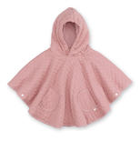 Poncho de voyage 9-36 mois - Rose