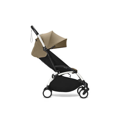 Poussette YOYO 3 Pack 6+ Toffee / Cadre Blanc STOKKE - 2