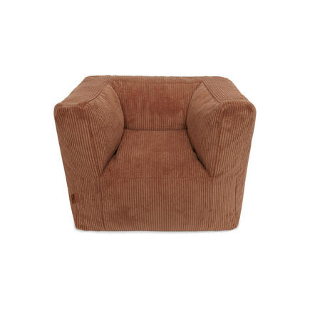 Fauteuil pouf pour enfant Corduroy - Caramel JOLLEIN - 3