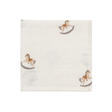 Lot de 3 serviettes gaze de coton 31x31cm Nostalgic ride - Multicolor JOLLEIN - 2