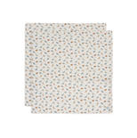 Lot de 2 langes en gaze de coton larges 115x115cm Roarsome - Multicolor