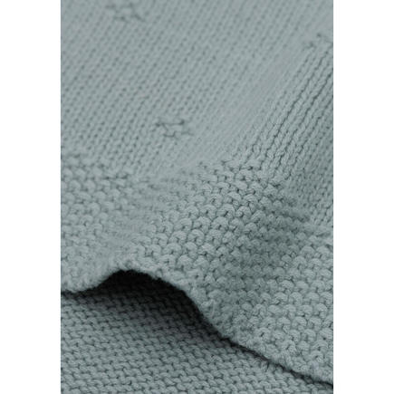 Couverture berceau Cosy knit - Sea green JOLLEIN - 2