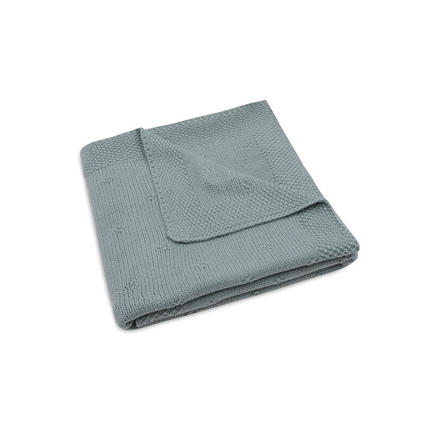 Couverture berceau Cosy knit - Sea green JOLLEIN - 3