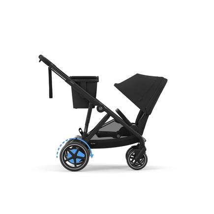 Poussette eGazelle S BLK Moon Black CYBEX - 3