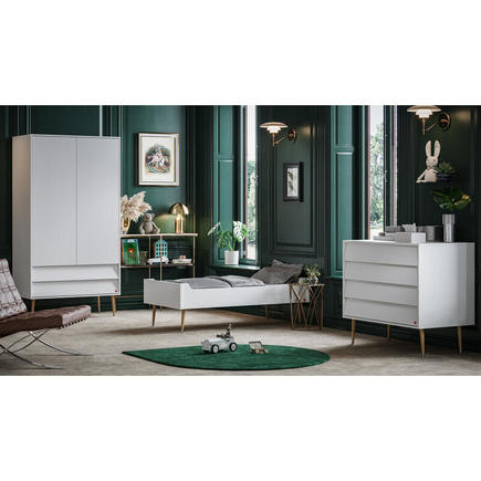 Lit évolutif 70x140 BOSQUE NEW Blanc VOX - 3
