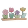 Puzzle fleurs a empiler en bois fsc LITTLE DUTCH - 2
