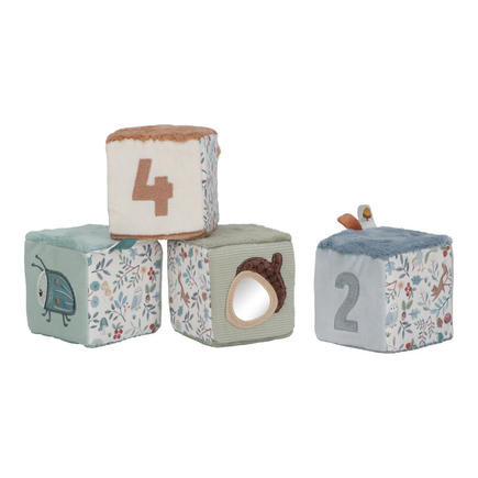Lot de 4 cubes doux LITTLE DUTCH - 4