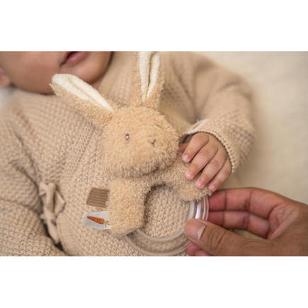 Anneau hochet lapin LITTLE DUTCH