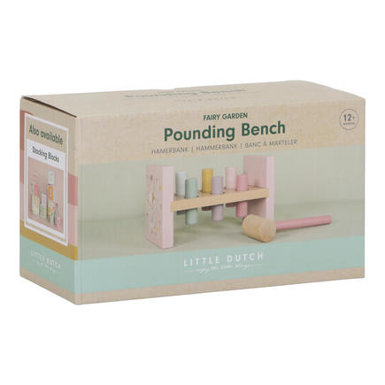 Banc a marteler en bois fsc LITTLE DUTCH
