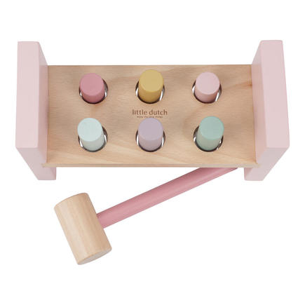 Banc a marteler en bois fsc LITTLE DUTCH - 3