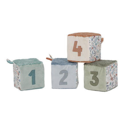 Lot de 4 cubes doux LITTLE DUTCH