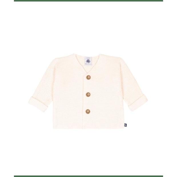 Cardigan fleur 12m PETIT BATEAU