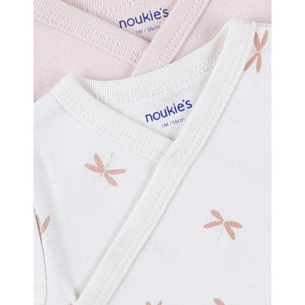 POPSIE set de 2 bodies croisés à manches longues 00 mois NOUKIE 'S - 2