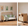 Chambre Duo Lit 70x140 + Commode MARELIA BOIS Naturel THEO - 2