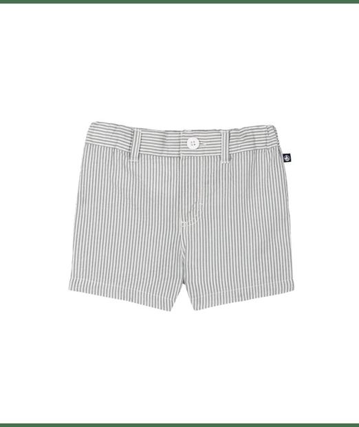 Short marshmallow/brut 6 mois PETIT BATEAU