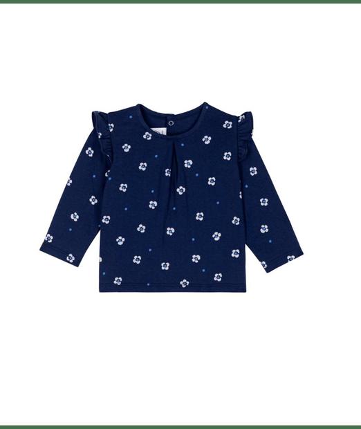 Blouse manches longues medieval/multico 36 mois PETIT BATEAU