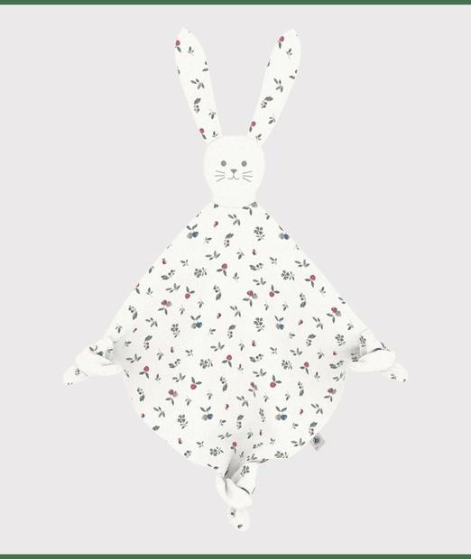 Doudou marshmallow/multico dès la naissance PETIT BATEAU