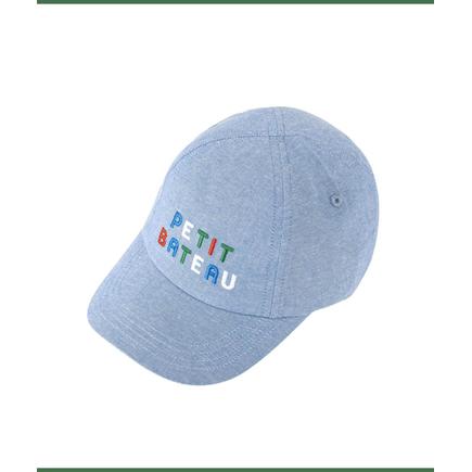 Casquette denim clair 12 / 18 mois PETIT BATEAU