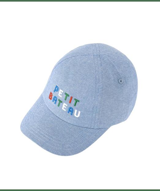 Casquette denim clair 12 / 18 mois PETIT BATEAU