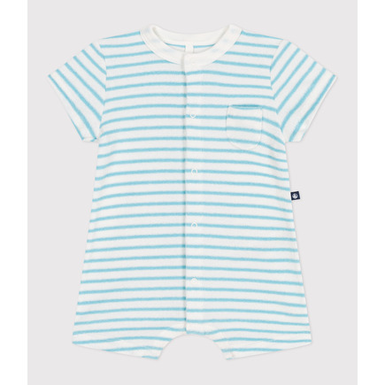 Combicourt marshmallow/aquatic 12 mois PETIT BATEAU