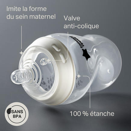 Lot de 2 biberons anti-colique Natural Start 340ml TOMMEE TIPPEE - 6