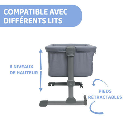 Berceau cododo Next2Me Essential - Cloud Relux CHICCO - 6