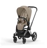 Poussette PRIAM Chrome Black Cozy Beige