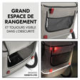 Poussette remorque de vélo Bike N Walk duo Light Grey HAUCK - 3