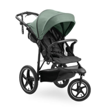 Poussette tout-terrain 3 roues Runner 3 - Jungle Green HAUCK