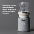 Chauffe-biberons électrique nomade LetsGo Gris TOMMEE TIPPEE - 2