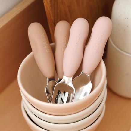Lot De 2 Pré-Couverts Inox - Pralin BEABA - 2
