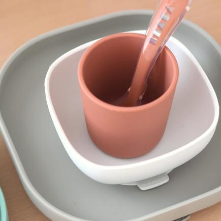 Coffret Repas Silicone 4 Pièce - Terracotta  BEABA - 3