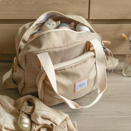 Sac à langer Genève II - Eco - Gazelle chiné BEABA - 4