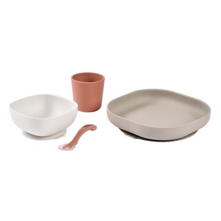 Coffret Repas Silicone 4 Pièce - Terracotta  BEABA - 6