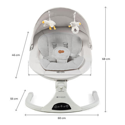 Balancelle-transat TULSY beige  KINDERKRAFT - 12