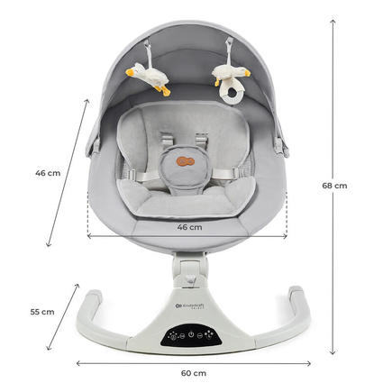 Balancelle-transat TULSY gris KINDERKRAFT - 10