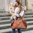Sac à Langer Mommy Bag  - Signature - Simili - Dark Brown CHILDHOME - 5