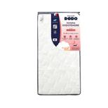 Matelas DODOTENDRE (face été/face hiver) 70x140 cm Blanc/Anthracite