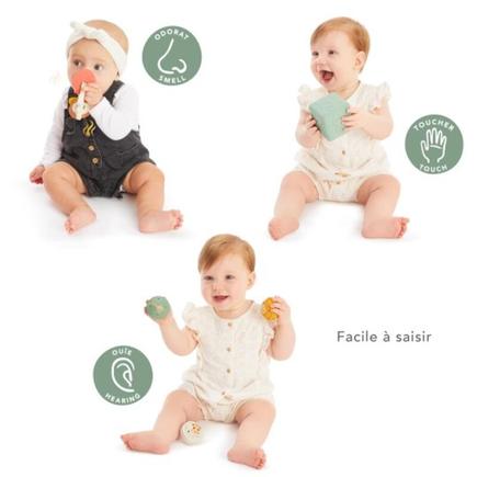 Coffret d'éveil sensoriel Sophie la girafe Multicolore VULLI - 3