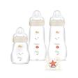 Coffret Biberons en verre 0-6m Lin MAM
