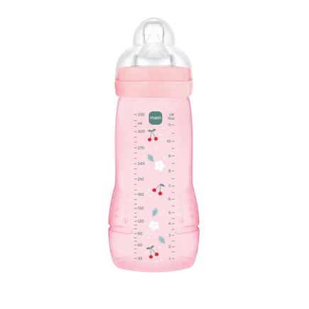 Biberon Easy Active 2e âge 330ml 6m Berry MAM