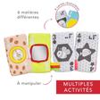 Jeu de cartes sensorielles Sophie la girafe Multicolore VULLI - 4