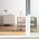 Chambre DUO Lit 60x120 + Commode ASHI Argile + PAL OFFERT