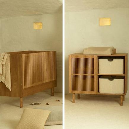 Chambre DUO Lit 70x140 + Commode HAI NO KI + PAL OFFERT QUAX