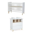 Chambre DUO Lit 60x120 + Commode LOFT Blanc + PAL OFFERT QUAX - 2