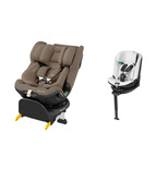 Siège auto Emerald 360 Pro Authentic Truffle + Housse Natural white offerte 